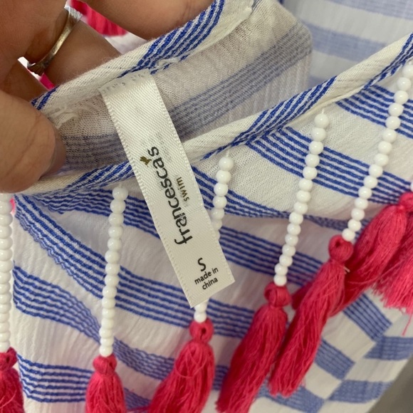 SOLD OUT Francescas collections tassel swim cover - Picture 8 of 8